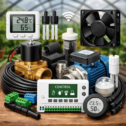 Дополнения для автономной теплицы